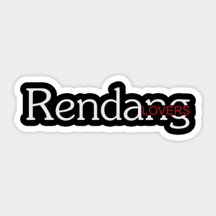 Rendang Lovers - 02 Sticker